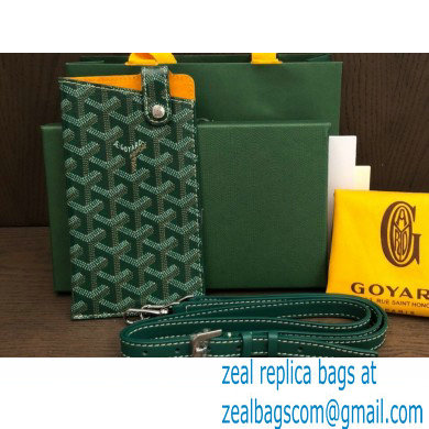 Goyard Montmartre GM Case Bag Green - Click Image to Close