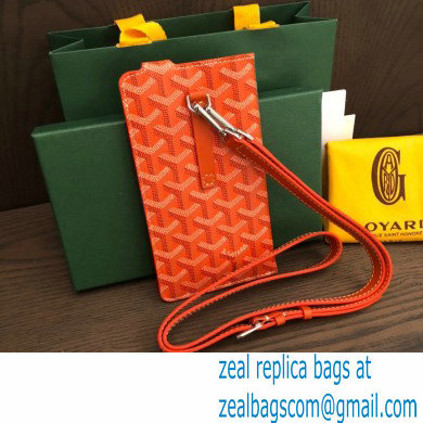 Goyard Montmartre GM Case Bag Orange - Click Image to Close