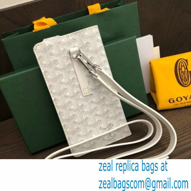 Goyard Montmartre GM Case Bag White