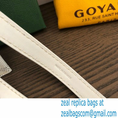 Goyard Montmartre GM Case Bag White - Click Image to Close