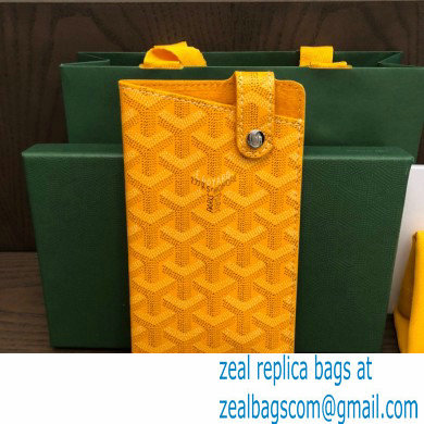 Goyard Montmartre GM Case Bag Yellow