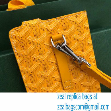 Goyard Montmartre GM Case Bag Yellow - Click Image to Close