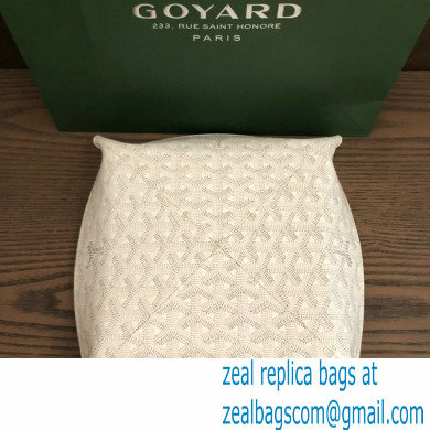 Goyard Vide Poche Fourre-Tout Bag White - Click Image to Close