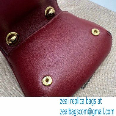 Gucci Blondie card case wallet 698635 leather Burgundy 2022 - Click Image to Close