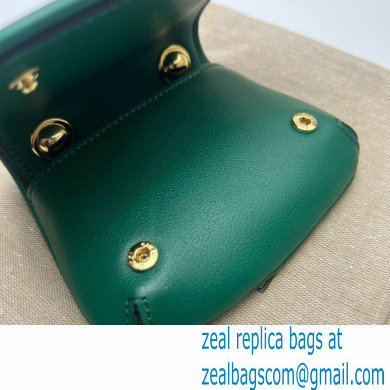 Gucci Blondie card case wallet 698635 leather Green 2022