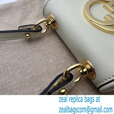 Gucci Blondie card case wallet 698635 leather White 2022