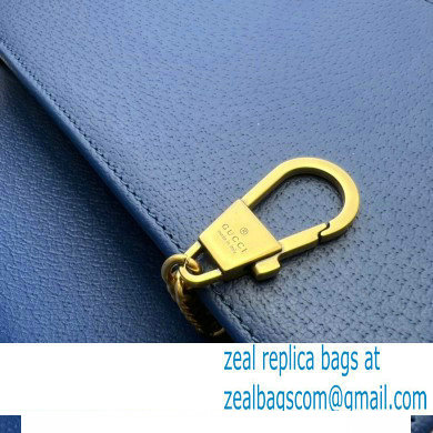 Gucci Diana mini bag with bamboo 696817 Blue 2022