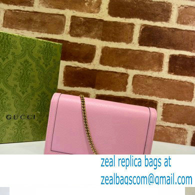 Gucci Diana mini bag with bamboo 696817 Pink 2022