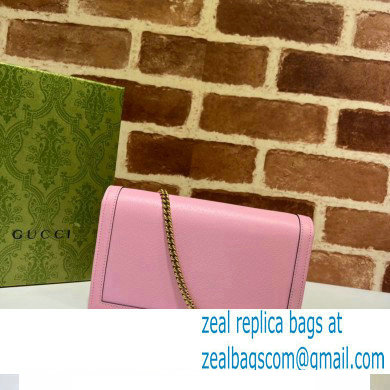 Gucci Diana mini bag with bamboo 696817 Pink 2022 - Click Image to Close