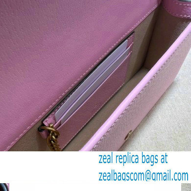 Gucci Diana mini bag with bamboo 696817 Pink 2022 - Click Image to Close