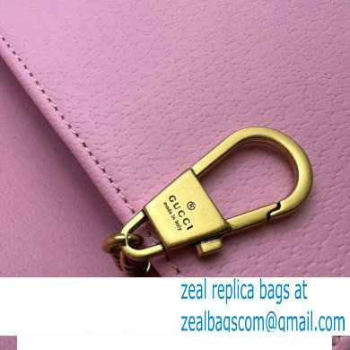 Gucci Diana mini bag with bamboo 696817 Pink 2022