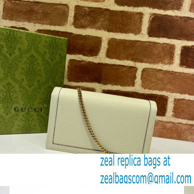 Gucci Diana mini bag with bamboo 696817 White 2022