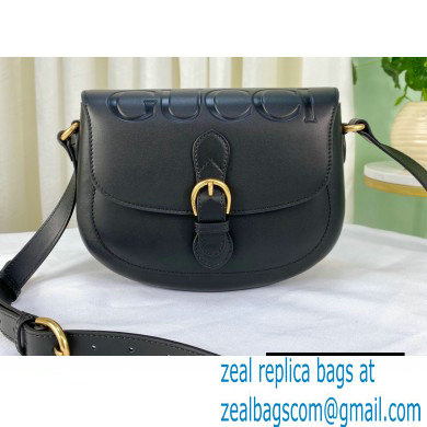 Gucci Embossed Shoulder bag 675923 leather Black 2022