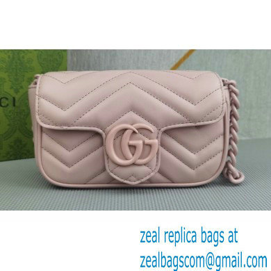 Gucci GG Marmont belt bag 699757 Resin Pink 2022