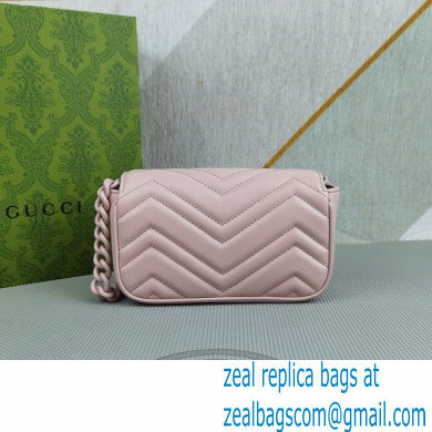 Gucci GG Marmont belt bag 699757 Resin Pink 2022