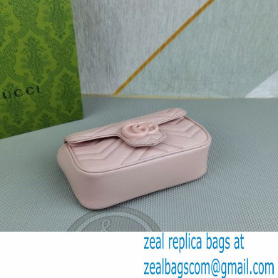 Gucci GG Marmont belt bag 699757 Resin Pink 2022