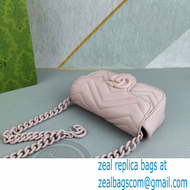 Gucci GG Marmont belt bag 699757 Resin Pink 2022