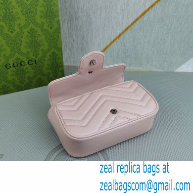 Gucci GG Marmont belt bag 699757 Resin Pink 2022