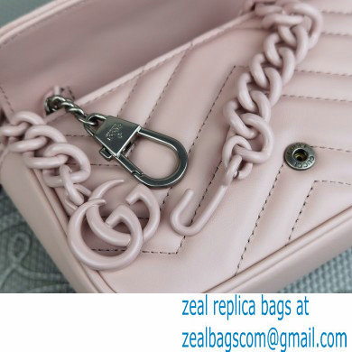 Gucci GG Marmont belt bag 699757 Resin Pink 2022