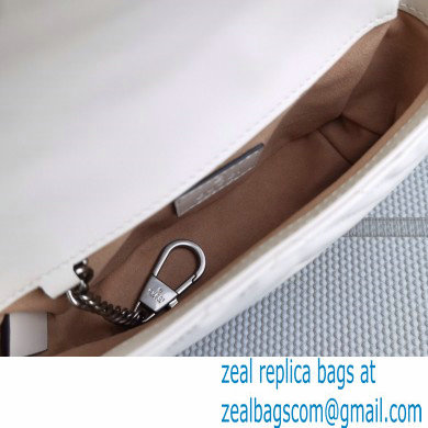 Gucci GG Marmont belt bag 699757 Resin White 2022