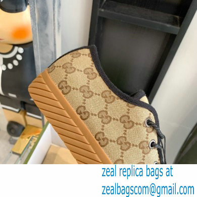 Gucci GG canvas Low-top sneakers Beige 2022 - Click Image to Close