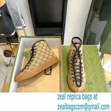 Gucci GG canvas high-top sneakers Beige 2022