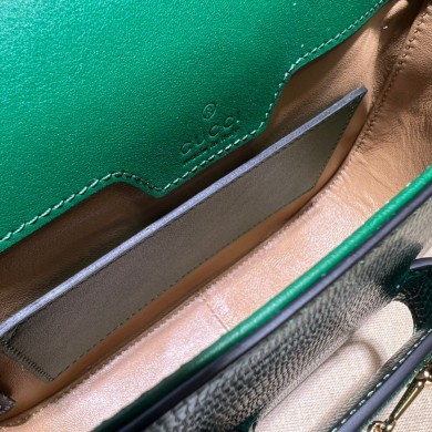 Gucci Horsebit 1955 lizard mini Shoulder bag 675801 Dark Green 2022