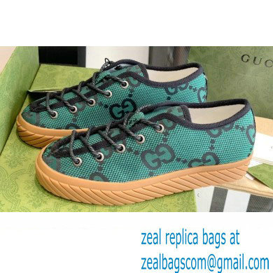 Gucci Maxi GG canvas Low-top sneakers Green 2022