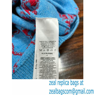 Gucci gg cashmere cardigan blue 2022 - Click Image to Close