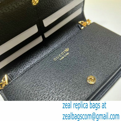 Gucci x Adidas 1955 Horsebit Wallet with Chain Bag 621892 leather White 2022 - Click Image to Close