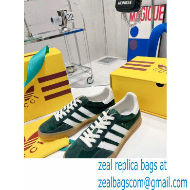 Gucci x Adidas Gazelle sneakers Green 2022 - Click Image to Close
