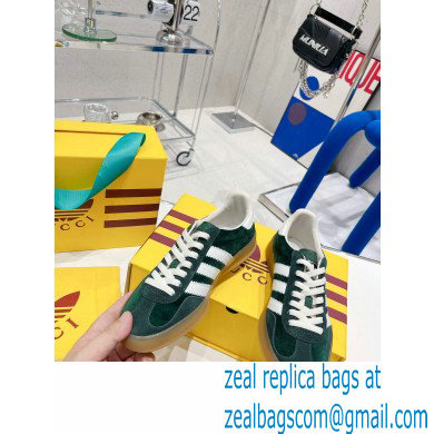Gucci x Adidas Gazelle sneakers Green 2022 - Click Image to Close