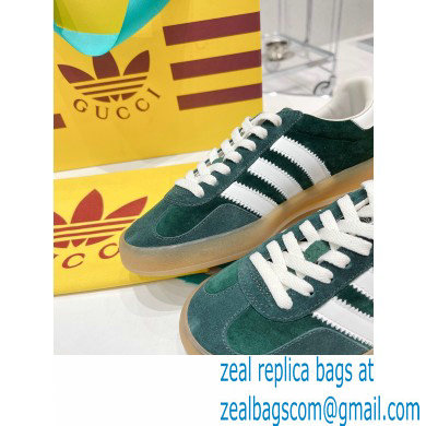 Gucci x Adidas Gazelle sneakers Green 2022 - Click Image to Close