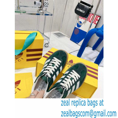 Gucci x Adidas Gazelle sneakers Green 2022