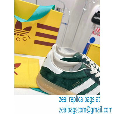 Gucci x Adidas Gazelle sneakers Green 2022 - Click Image to Close