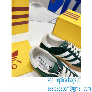 Gucci x Adidas Gazelle sneakers Green 2022