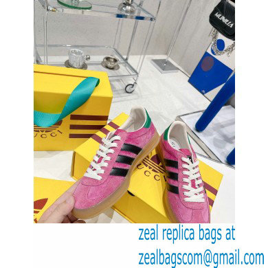 Gucci x Adidas Gazelle sneakers Pink 2022 - Click Image to Close