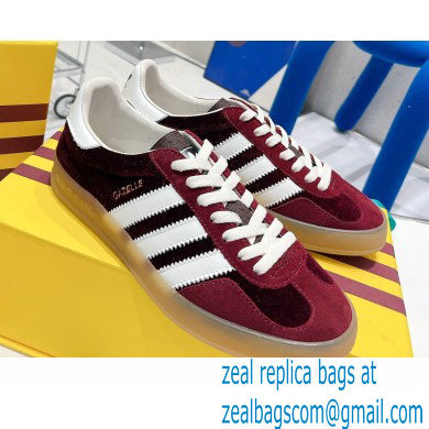 Gucci x Adidas Gazelle sneakers Purple 2022 - Click Image to Close