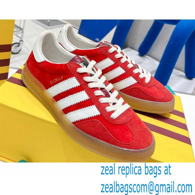 Gucci x Adidas Gazelle sneakers Red 2022 - Click Image to Close