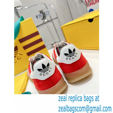 Gucci x Adidas Gazelle sneakers Red 2022 - Click Image to Close