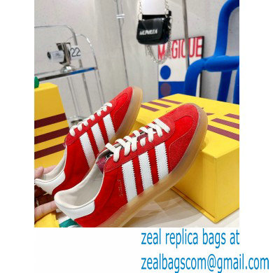 Gucci x Adidas Gazelle sneakers Red 2022