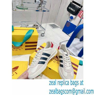 Gucci x Adidas Gazelle sneakers White 2022 - Click Image to Close