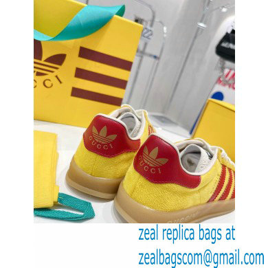 Gucci x Adidas Gazelle sneakers Yellow 2022 - Click Image to Close
