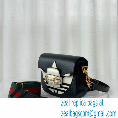 Gucci x Adidas Horsebit 1955 mini Shoulder bag 658574 Black 2022 - Click Image to Close