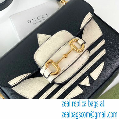 Gucci x Adidas Horsebit 1955 mini Shoulder bag 658574 Black 2022