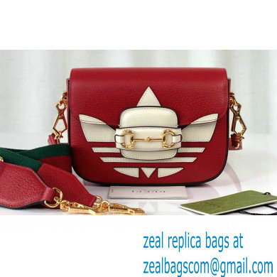 Gucci x Adidas Horsebit 1955 mini Shoulder bag 658574 Red 2022 - Click Image to Close