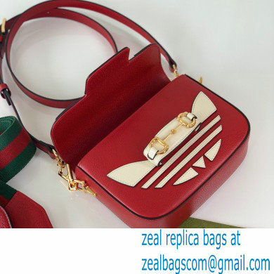Gucci x Adidas Horsebit 1955 mini Shoulder bag 658574 Red 2022 - Click Image to Close