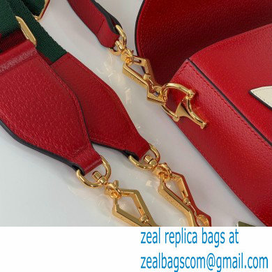 Gucci x Adidas Horsebit 1955 mini Shoulder bag 658574 Red 2022