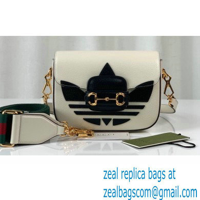 Gucci x Adidas Horsebit 1955 mini Shoulder bag 658574 White 2022