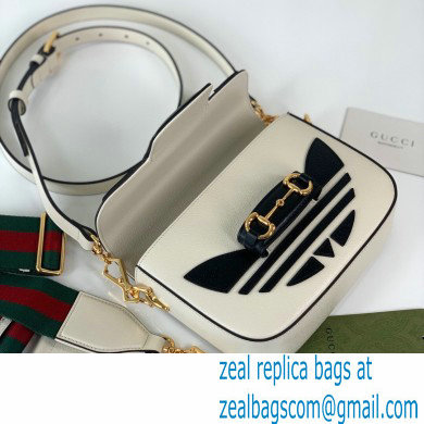 Gucci x Adidas Horsebit 1955 mini Shoulder bag 658574 White 2022